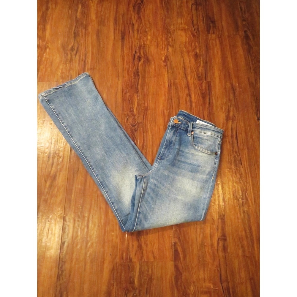 Blank NYC The Hoyt High Rise Mini Flare Jean Size 30 - Picture 10 of 12